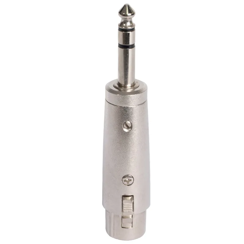 Adaptor XLR Mama - Jack 6.35 Tata Stereo Metal