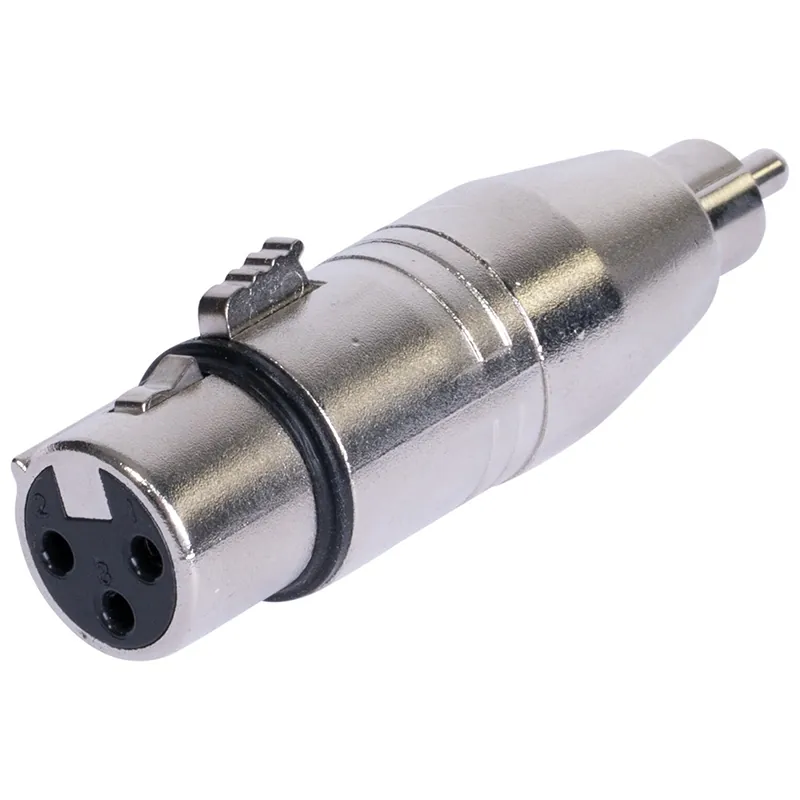 Adaptor XLR Mama - RCA Tata Metal