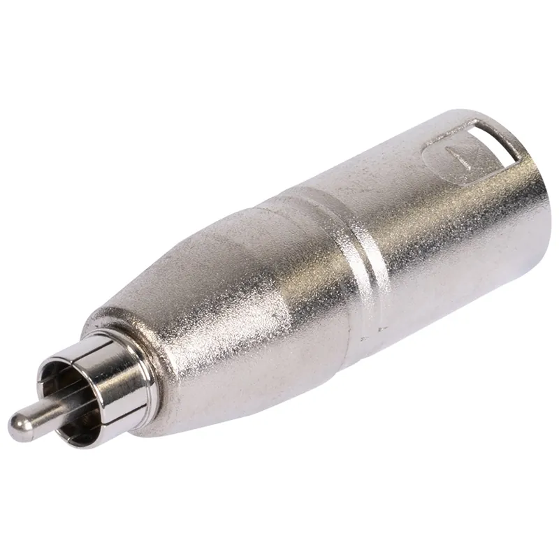 Adaptor XLR Tata - RCA Tata Metal