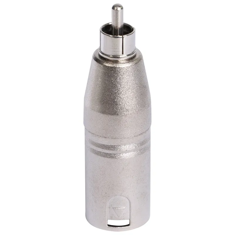 Adaptor XLR Tata - RCA Tata Metal