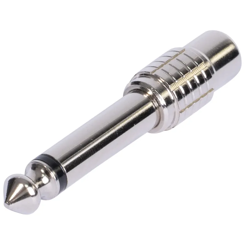 Adaptor Jack 6.35 Tata - RCA Mama Metal Mono