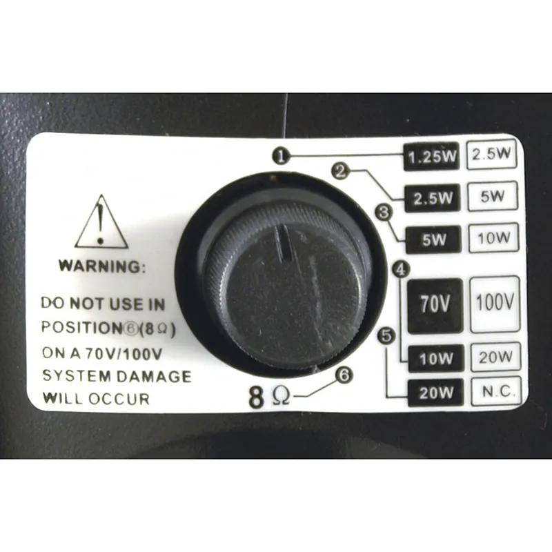 Set 2 Boxe Sonorizare Linie 4" 100V 30W Negru Bst