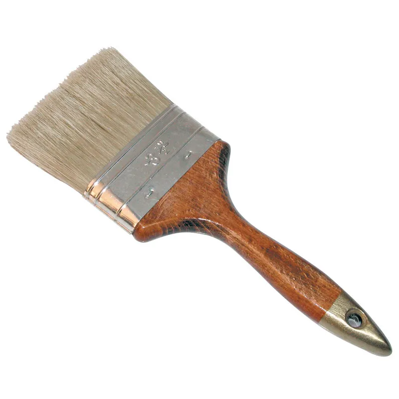 Pensula Par Natural cu Maner Lacuit 3.5 X15MM
