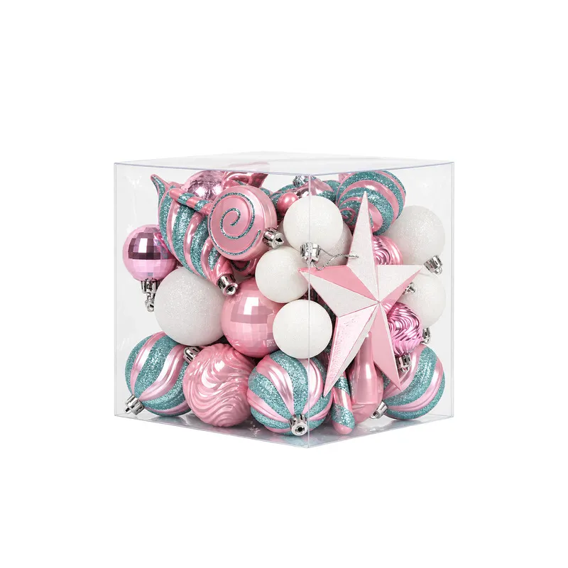 Set Ornamente de Craciun / Multicolor - 50P.