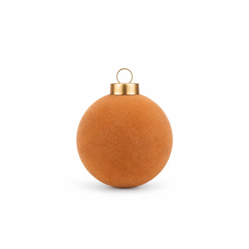 Set Ornamente Lux de Craciun / Bej - 12P.