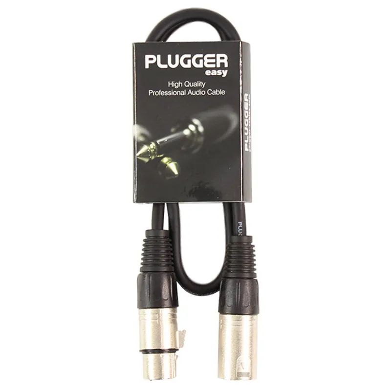 Cablu XLR Mama - XLR Tata Stereo 0.6M