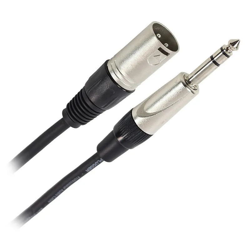 Cablu XLR Tata - Jack 6.35 Tata Stereo 15M