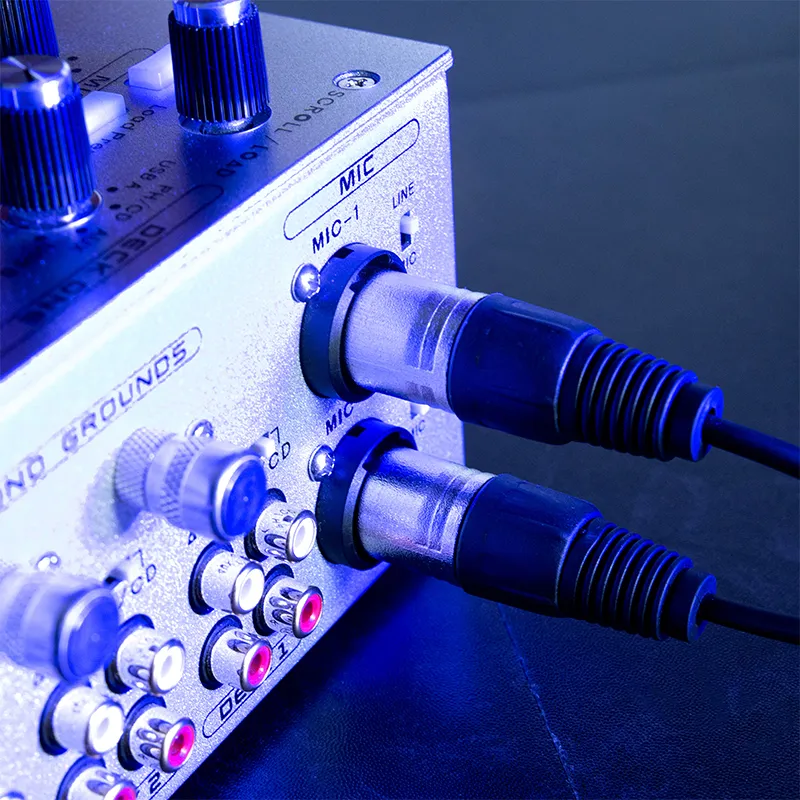 Cablu 2RCA Tata - 2X XLR Tata 3M