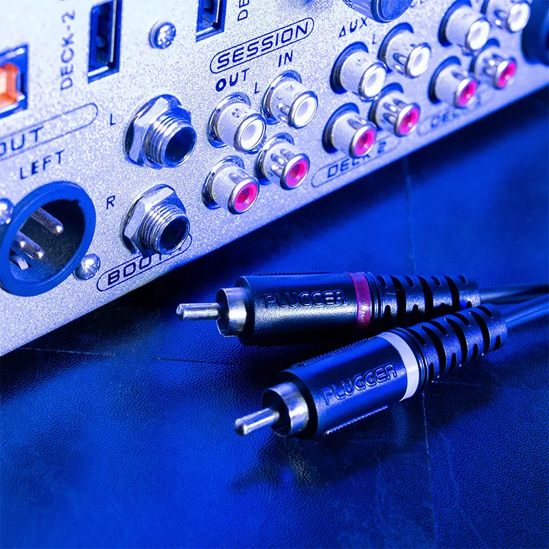 Cablu 2X Jack 6.35 Tata Mono - 2RCA Tata 3M