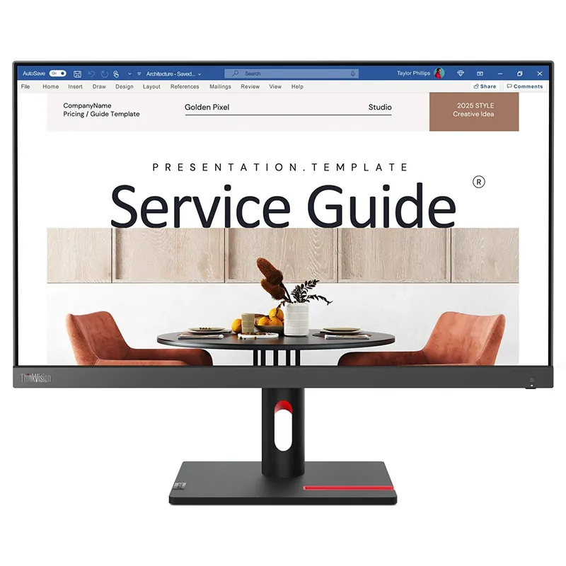 Monitor 24 Inch Fhd Ips S24I-30 Thinkvision