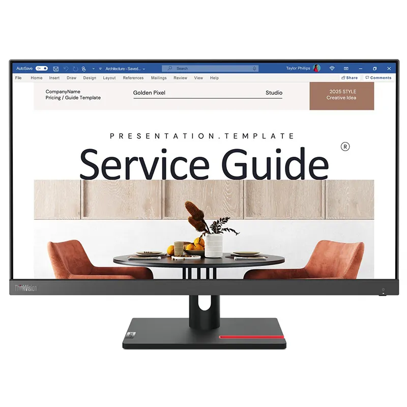 Monitor 24 Inch Fhd Ips S24I-30 Thinkvision