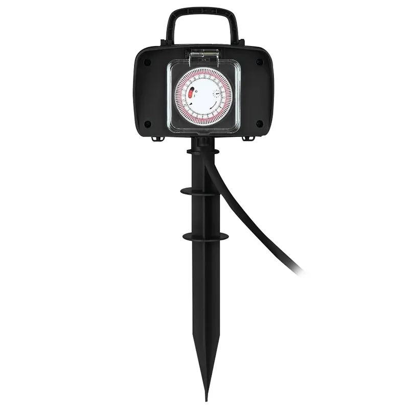 Prelungitor IP44 cu Tarus 2 Cai 1.5M(3G1.5MM2 - Negru