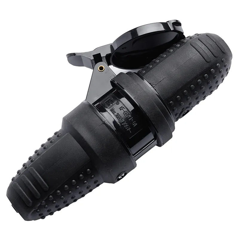 Stecker Tata IP44 16A Max 3500W - Negru