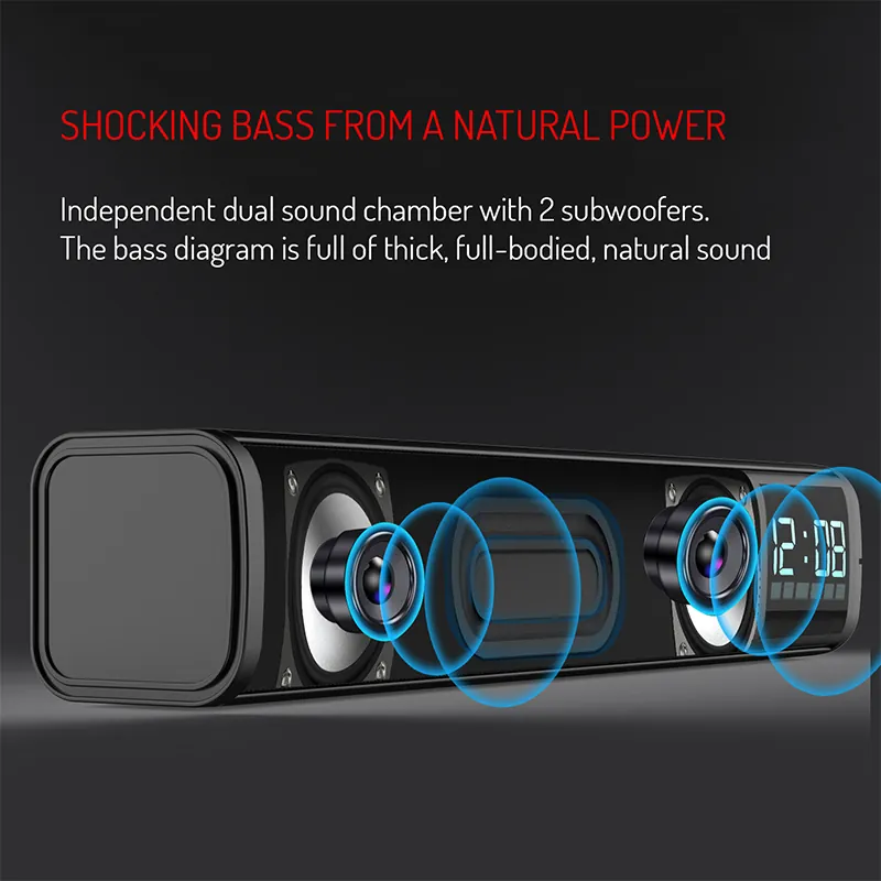 Boxa Bluetooth cu Ceas AD 1191 Adler