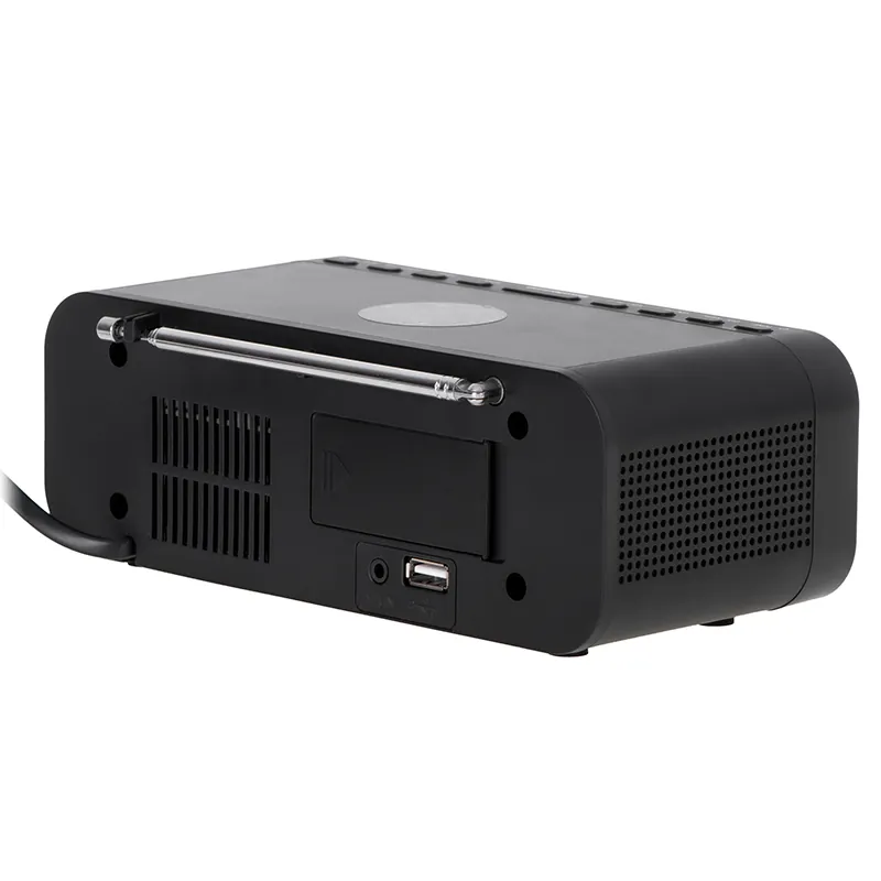 Radio cu Ceas Incarcare Wireless AD 1192 Negru Adler