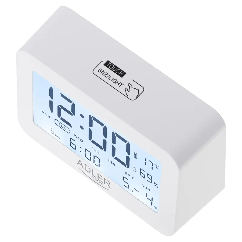 Ceas Alarma cu Baterii 2 X R6 Adler