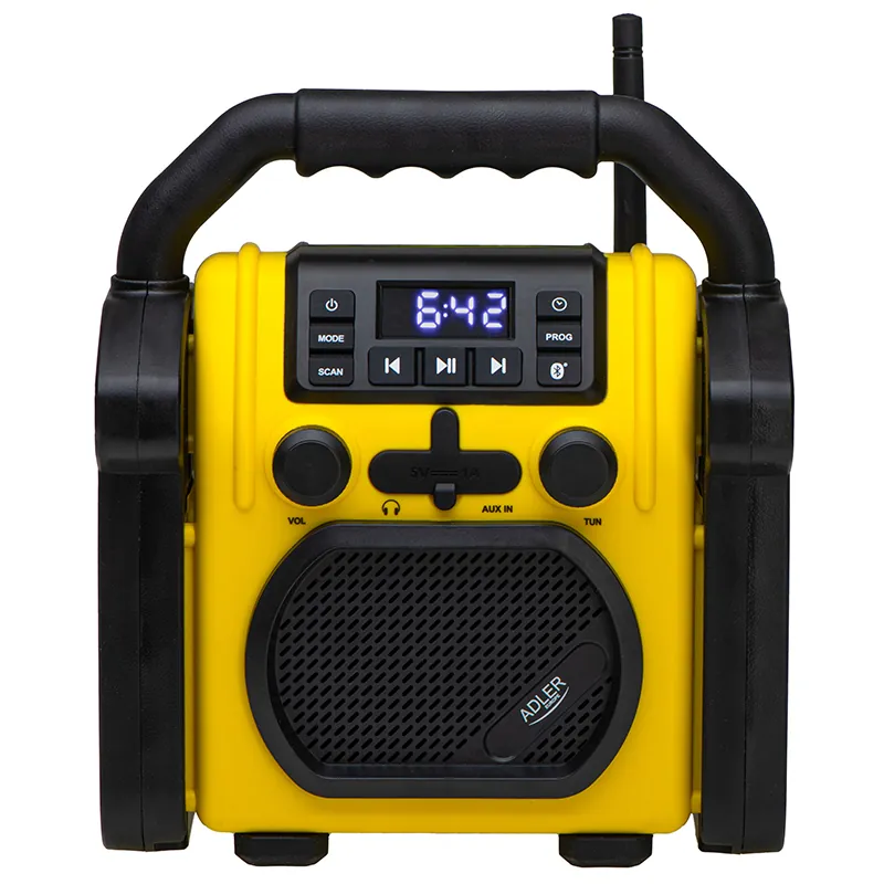 Radio Portabil IPX54 BT, AUX AD 1911 Adler