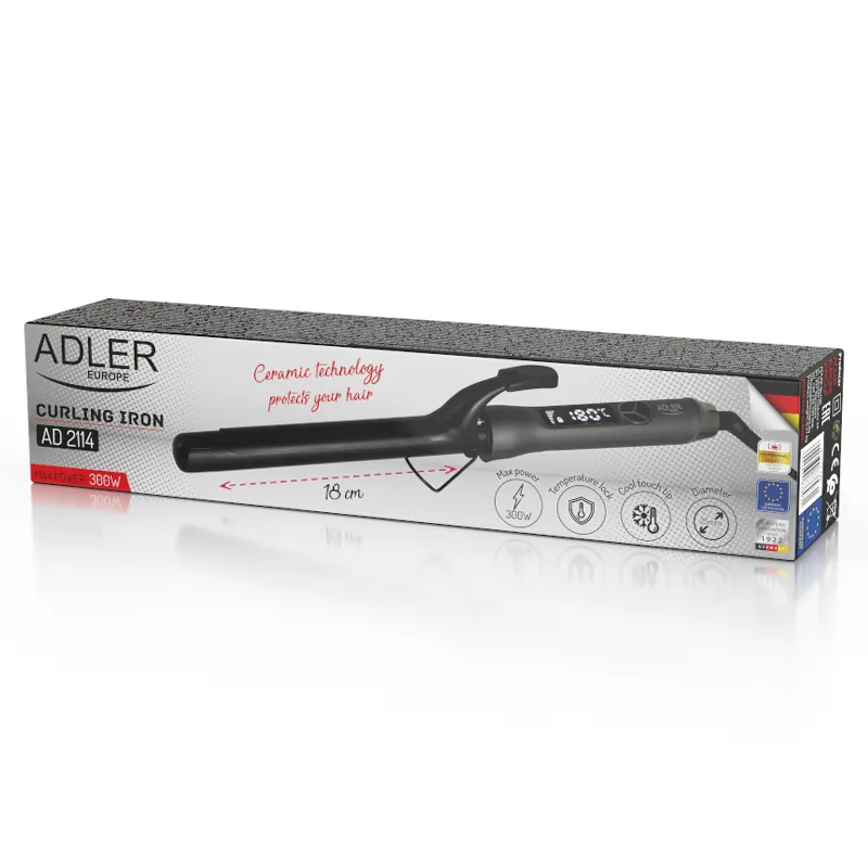 Ondulator Par cu Display 25MM AD 2114 Adler