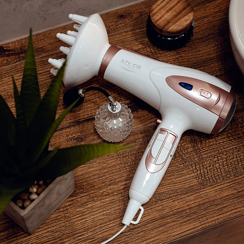 Uscator Par Ionizare 2200W AD 2248 Alb Adler