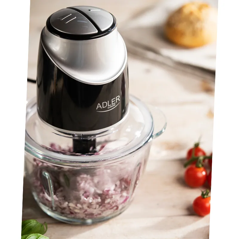 Tocator Chopper cu Bol Sticla AD 4082 Adler