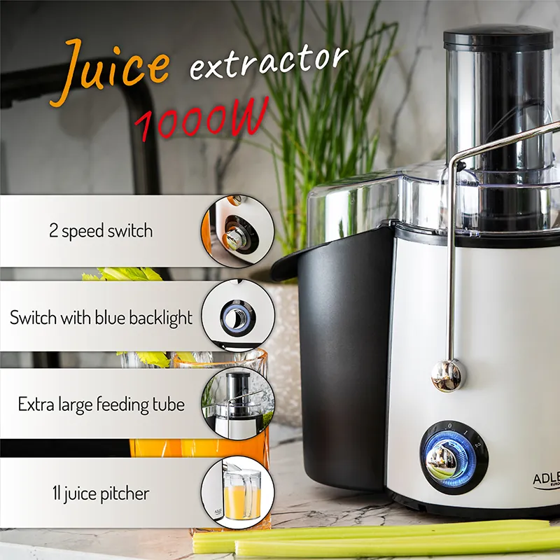 Storcator Fructe 1000W AD 4128 Adler