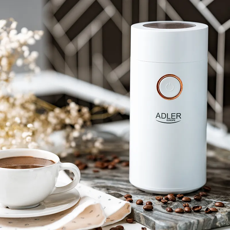 Rasnita Cafea AD 4446 Alb Adler