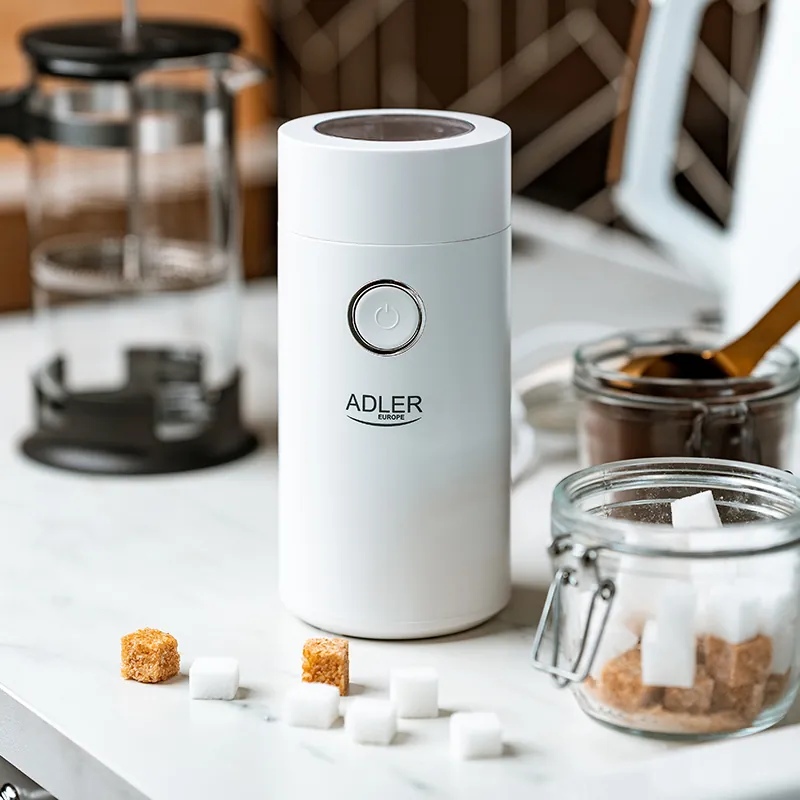 Rasnita Cafea AD 4446 Alb Adler