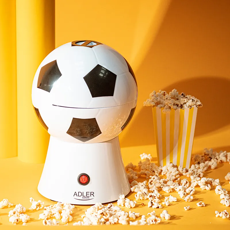 Aparat de Facut Popcorn Minge Fotbal Adler