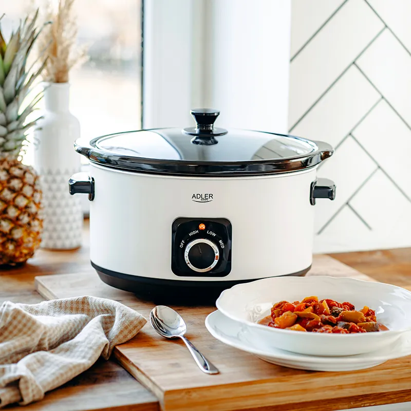 Slow Cooker 5.8L AD 6413 Alb Adler