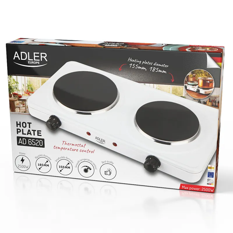 Plita Electrica Dubla 2500W Adler