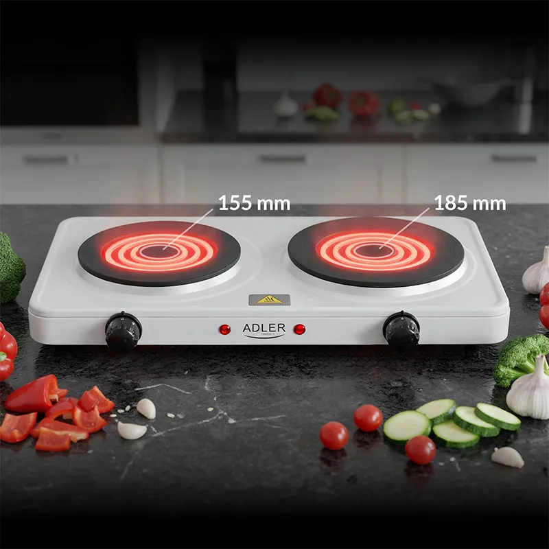 Plita Electrica Dubla 2500W Adler