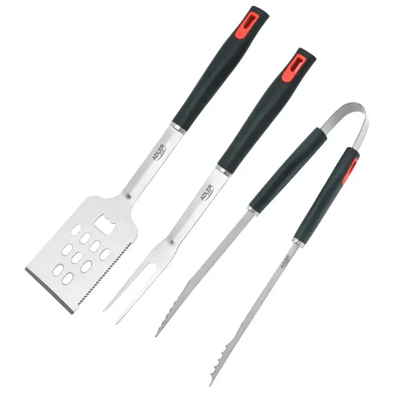 Set Accesorii Grill Inox cu Husa Ad 6727 Adler