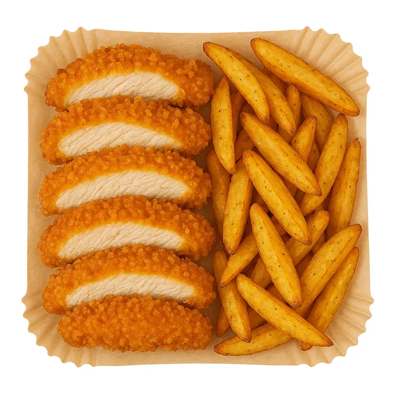 Hartie pentru Air Fryer Patrat 23CM 100BUC Adler