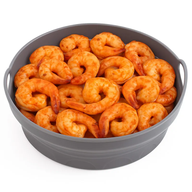 Forma de Copt Silicon Rotunda Air Fryer Adler