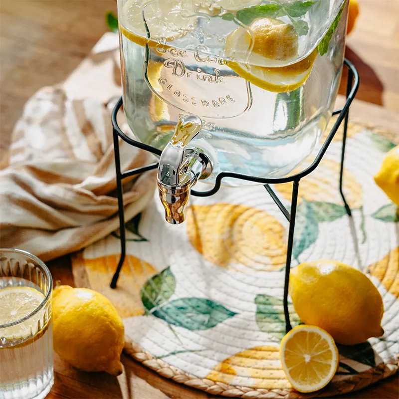 Borcan Limonada 4 L cu Stand si Robinet