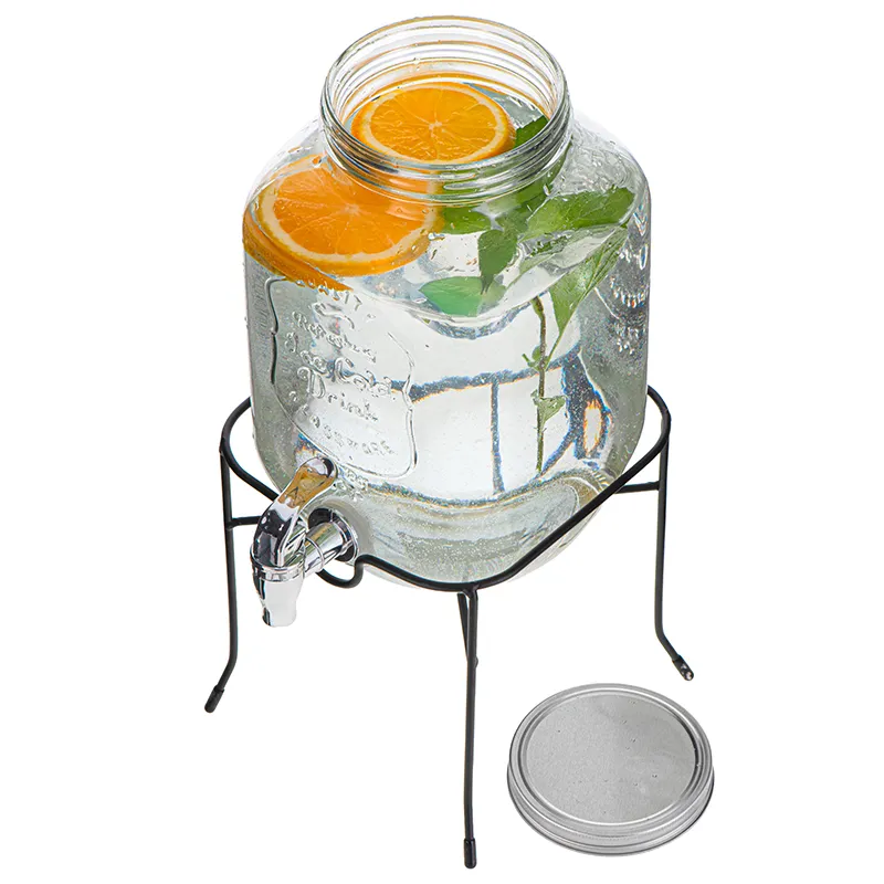 Borcan Limonada 4 L cu Stand si Robinet