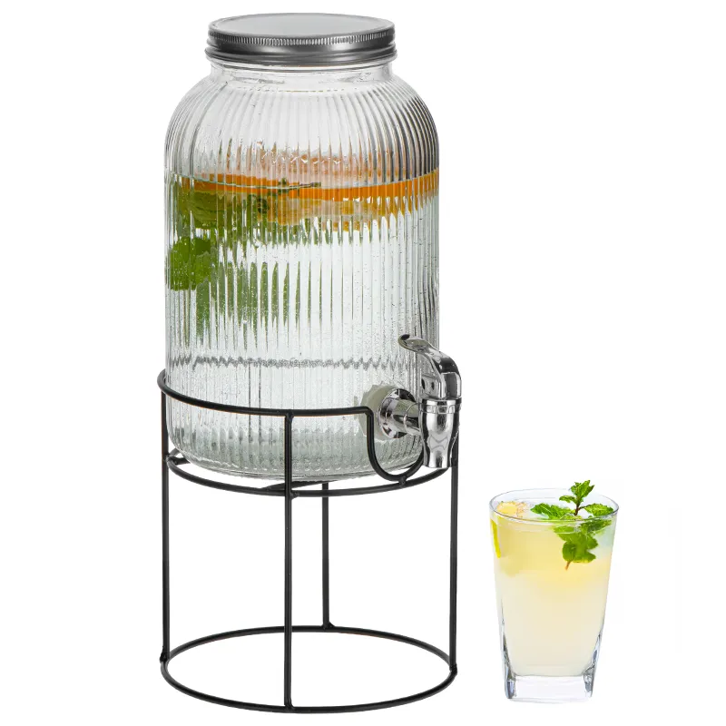 Borcan Limonada 4 L cu Stand si Robinet