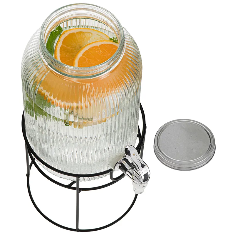 Borcan Limonada 4 L cu Stand si Robinet