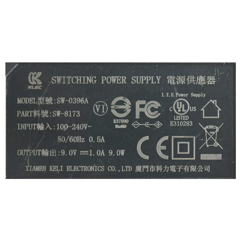 Alimentator 9V-1A Mufa 5.5/2.5
