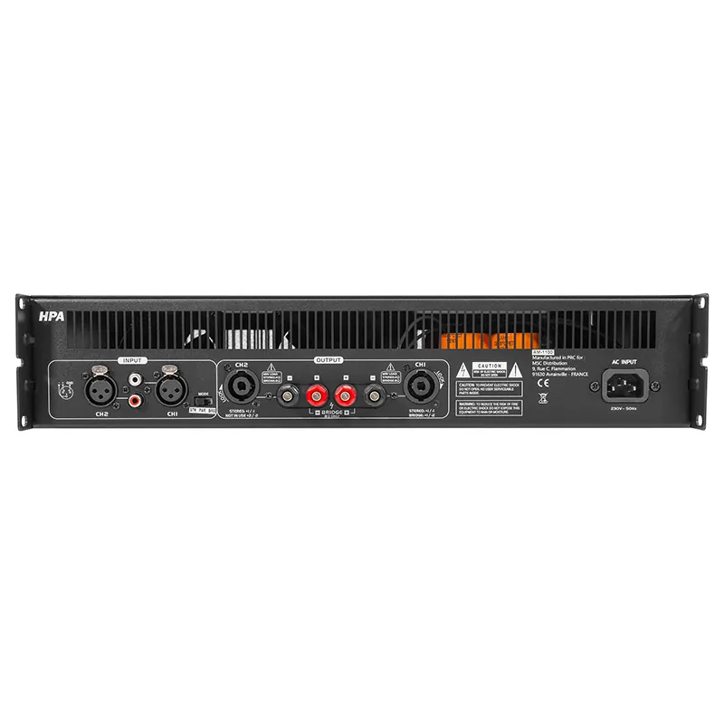Amplificator 2X300W RMS 8OHM 2X540W RMS 4OHM