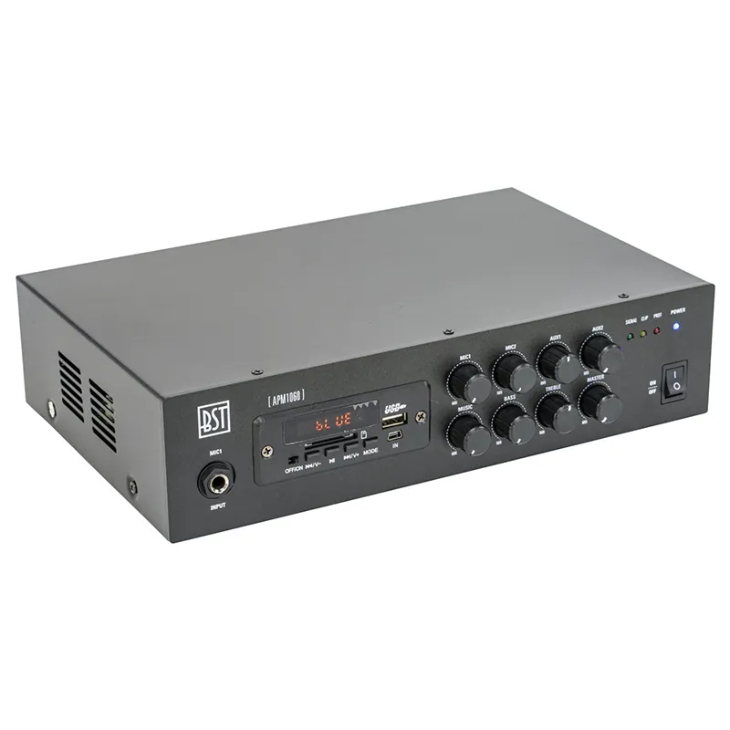 Mixer Pa Amplificat 100V 60W cu USB/Bluetooth/SD/FM