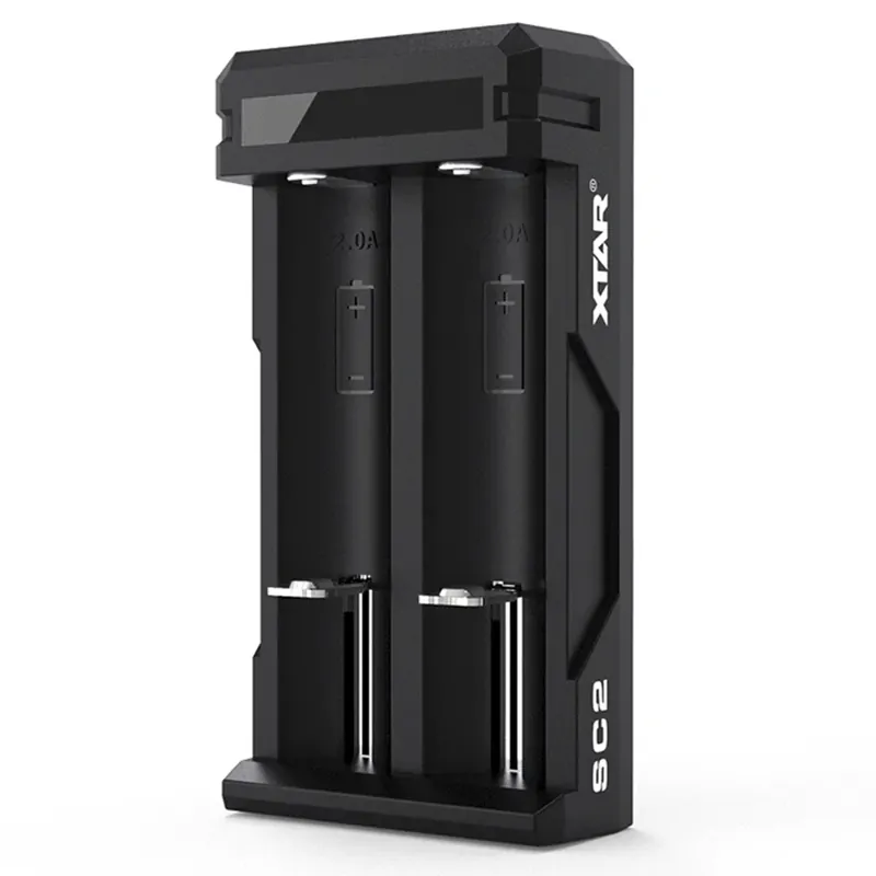 Incarcator Acumulatori 3.7V USB-C SC2 Xtar
