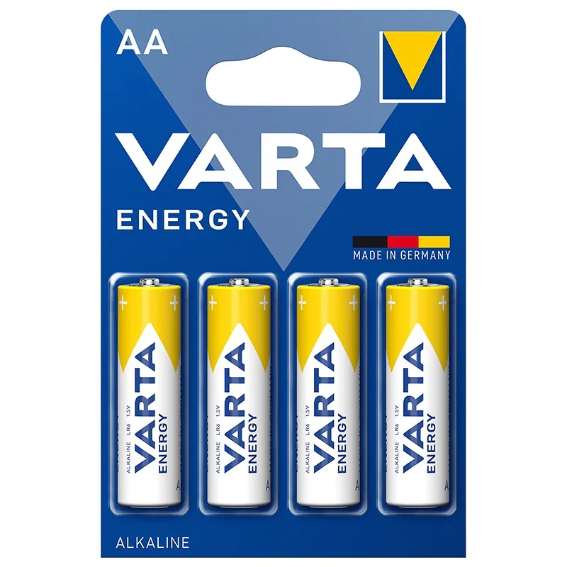 Baterie Alcalina Energy LR06 Bl 4 Buc Varta