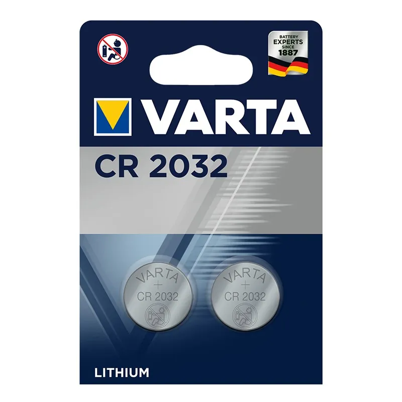 Baterie CR2032 Blister 2 Buc Varta