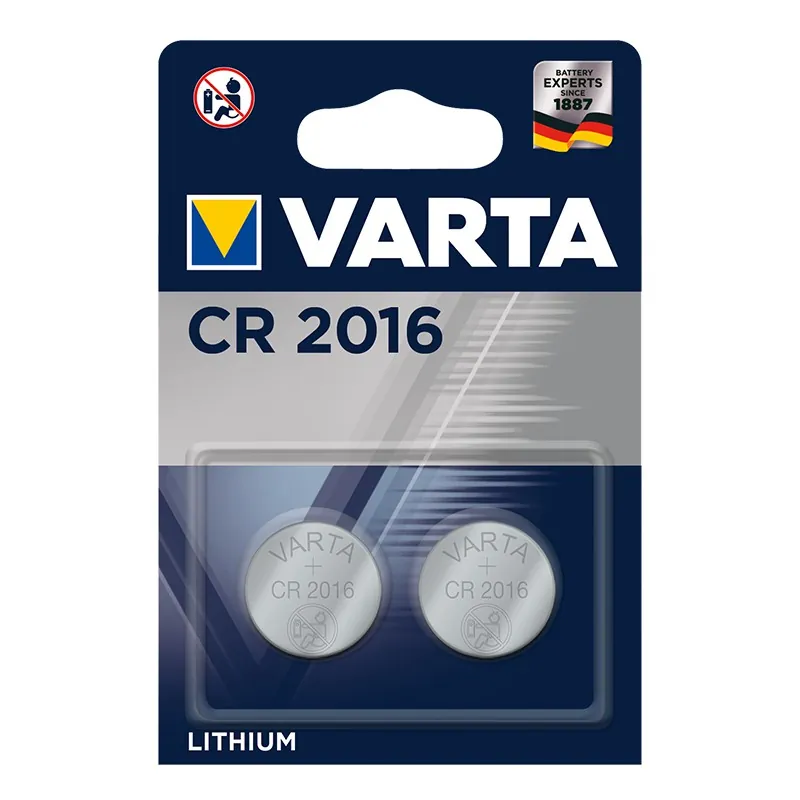 Baterie CR2016 Blister 2 Buc Varta