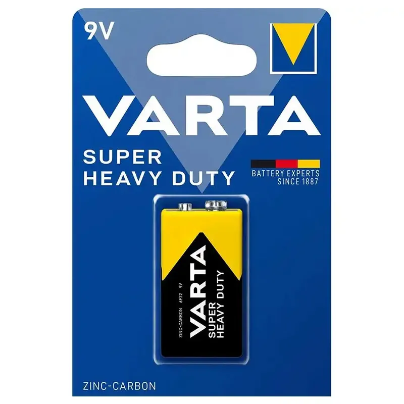 Baterie Super Heavy Duty 9V Bl 1 Buc Varta