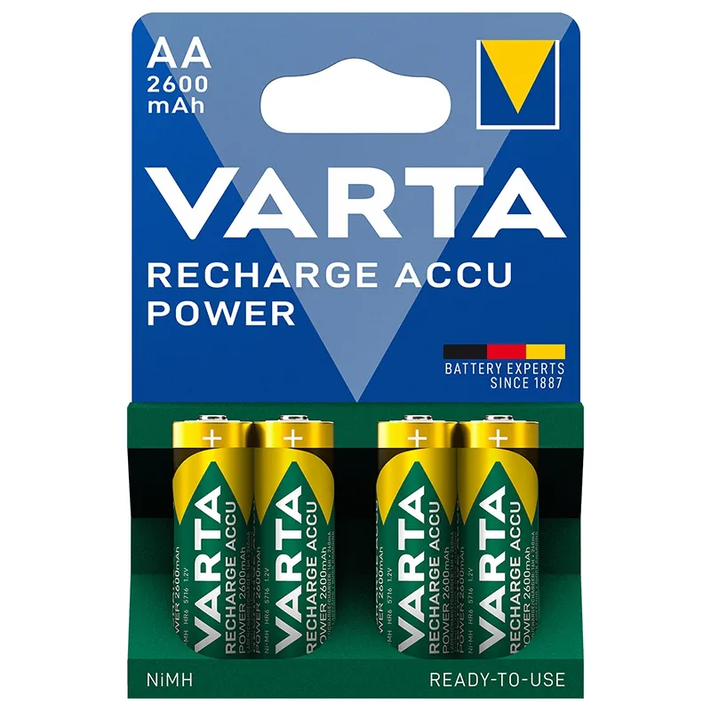 Acumulator AA 2600MAH Blister 4 Buc Varta
