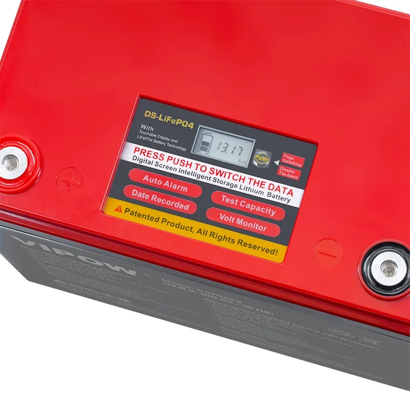 Acumulator LIFEPO4 12V 100AH Bluetooth Vipow
