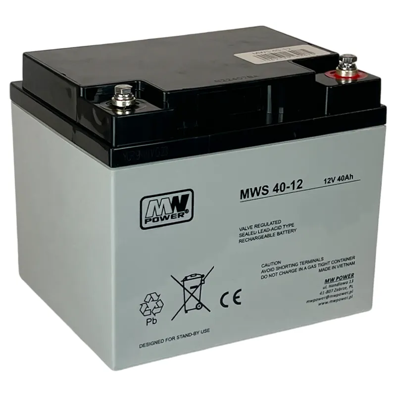 Acumulator Stationar Agm Vrla 12V 40AH Mws