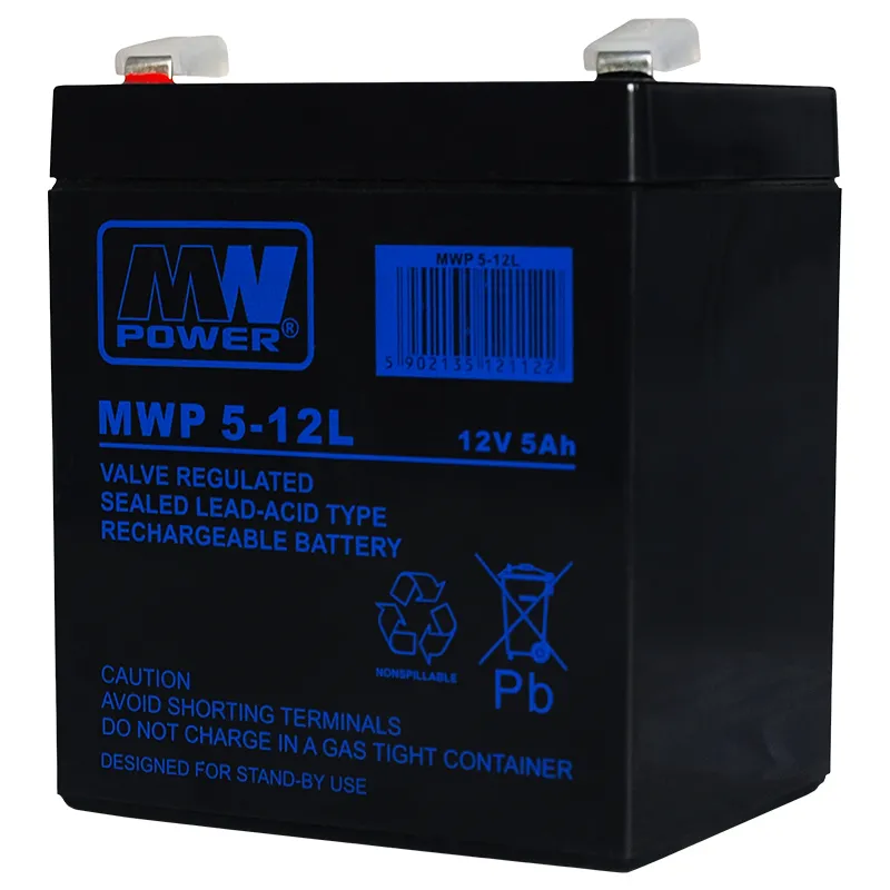 Acumulator Stationar Agm Vrla 12V 5AH Mwp